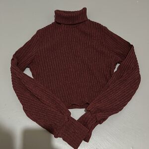 Blue Blush Turtle Neck (Women's Large) (Runs Small)